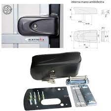 Elettroserratura da applicare a cilindro per cancelli e porte ferro apertura interno dx entrata 70 mm. Cisa Elettrika Al Miglior Prezzo
