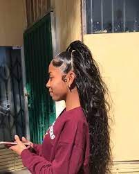 Wrap the section until a small bun forms and secure with a bobby pin. Twitter à¤ªà¤° Nicole Noire Hair Morning Hair Porn Updo Edgeslayed Hairstyles Americansalon Hair Edges Cute Hairideas Hairpost Hairgoals Hairporn Picoftheday Longhair Halfuphalfdown Edgeslaid Halfuphalfdownhairstyle Hairstyle