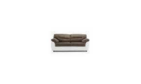 Divano con funzione letto in stile moderno ed elegante. Divano Moderno Alba A Due Posti In Ecopelle E Nabuk In Vari Colori
