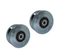 Eagle EG095 (2 PACK) Slide Gate Wheel 6” V-Groove Sliding Wheel Bearing for  Rolling Inverted V Shape Track Gates