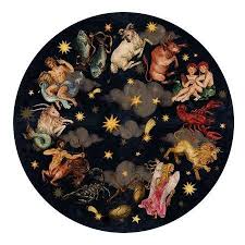 pin by nikkladesigns on aaaaa round jigsaw puzzles kids house zodiac circle