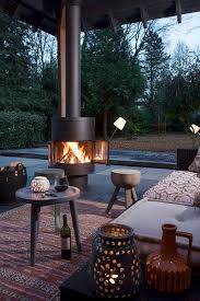 Pin Von Marija Kulenovic Auf Lekker Wonen Aussenkamin Freistehenden Kamin Garten