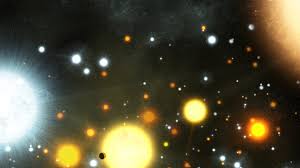 انواع النجوم في السماء والمجرات