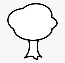 Tree clipart black and white images. Tree Outline Cliparts Black And White Simple Tree Clipart Hd Png Download Transparent Png Image Pngitem
