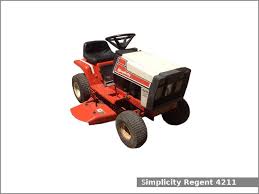 Known for the quality of cut, the fabricated deck be that lifetime machine. Simplicity Regent 4211 Lawn Tractor Review And Specs Tractor Specs
