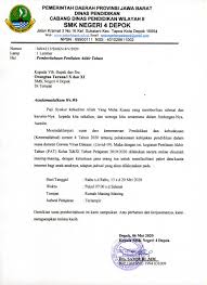 Pada umumnya, surat dinas dibuat oleh instansi atau lembaga baik pihak swasta maupun negeri yang bersifat resmi. Pemberitahuan Dan Jadwal Penilaian Akhir Tahun Pat Online 2019 2020