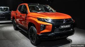 2019 mitsubishi triton dual cab models. 2019 Mitsubishi Triton Facelift Debuts In Thailand Updated Design New Six Speed Auto Improved Safety Paultan Org