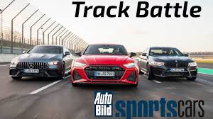 Track Battle Audi Rs7 Vs Bmw M5 Competition Vs Mercedes Amg Gt 63 S Track Pov Youtube