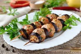 Recept Baklazhan Kebab V Duhovke Na Russianfood Com Blyuda Iz Baklazhanov Eda Zdorovoe Pitanie