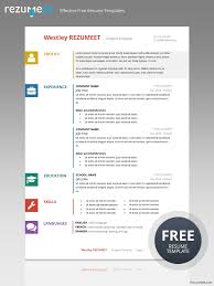 The cv example above shows you the basic format of a cv, and the type of content you can include when you have no experience. Wynwood Free Multicolor Resume Template For Word Resume Template Resume Templates Resume Template Word