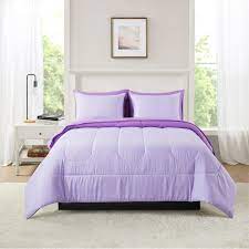 Purple Bed In A Bag Comforter Set