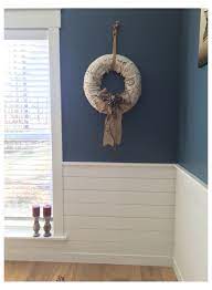 What's the correct height for chair rail and wainscot? Nursery Chair Rail Nurserychairrail Adding Shiplap Chair Rail Height Makes A Simple Beautiful In 2021 Dining Room Remodel Dining Room Chair Rail Dining Room Walls