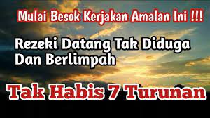 Amalan Kaya Raya Secepat Kilat The Creator