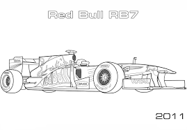 Red Bull Rb7 Formula 1 Racing Car Coloring Page Race Car Coloring Pages Cars Coloring Pages Coloring Pages
