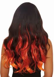 Most relevant best selling latest uploads. Long Straight 3 Piece Ombre Burg Red Orange Hair Extensions