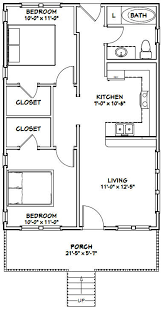 Autocad house plans drawings a huge collection for your projects, we collect the best files on the internet. 22x32 House 2 Bedroom 1 Bath 704 Sq Ft Pdf Floor Plan Instant Download Model 1c In 2021 Tiny House Floor Plans Small House Floor Plans House Floor Plans