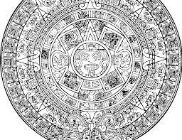 Some of the coloring page names are mazes o rama, 103 best images about coloring detailed big kids on, aztec calendar coloring, aztec pattern coloring at colorings to and color, the best mayan drawing from 246 drawings of mayan at getdrawings, tepeyollotl ii by synnabar on deviantart. Aztec Calendar Coloring Page Printable Full Size Png Download Seekpng