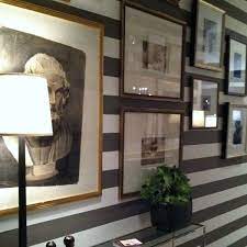 I Can Do A Lot Of Things But Taping A Straight Line Is Not One Of Them Behold My Son S Stripes Not Straight A Gallery Wall Design Foyer Decorating Decor