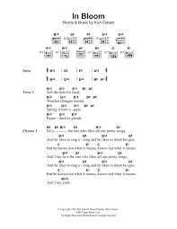 In Bloom Sheet Music Nirvana Guitar Chords Lyrics En 2020 Accords De Guitare Partition Batterie Partitions Gratuites