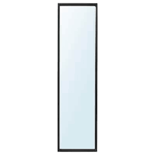 Ikornnes Floor Mirror Ash 20 1 2x65 3 4 Ikea Ikea Nissedal Black Mirror Mirror