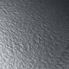 Which is better laminate or vinyl flooring? Shiny Grey Vinyl Flooring Textured Floor Tiles 42 95 Per Square Metre