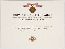 · submit a check or money order in the amount of $75.00 u.s. Army Good Conduct Medal Certificate Template Certificate Templates Professional Templates Gift Certificate Template