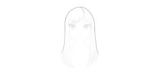 Female anime eye drawing step by step. How To Draw Anime Hair