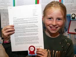 Schoolchildren write farming theme essays and poems for the Show