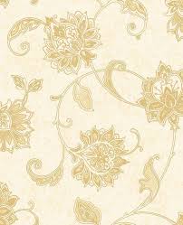 Maybe you would like to learn more about one of these? Vintique Jacobean Floral Trail Gold Cream Wallpaper By Vymura London M0934