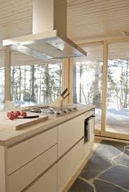 Scandinavian Retreat Prefab From Finland Scandinavian Kitchen Design Prefab Prefabricated Houses