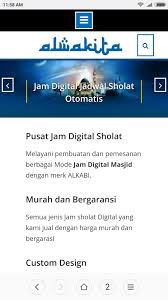 Alwakita Jam Digital Masjid For Android Apk Download
