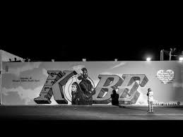 There are many correct ways to spell kobe depending on the language room you reside in. Together Eternally Artist Paints Mural Honoring Kobe Bryant And Daughter Gianna On Costa Mesa Market Los Angeles Times