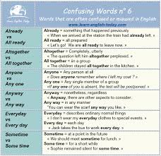 Confusing Words 6 English Words That Are Often Confused Or Misused Confusing Words English Words Learn English