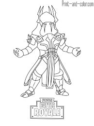 If you like thic picture and would like to see 40 other fortnite coloring pages then check topcoloringpages.net/fortnite/ now. Fortnite Coloring Pages Print And Color Com Fortnite Coloring Pages Coloring Pages King Drawing