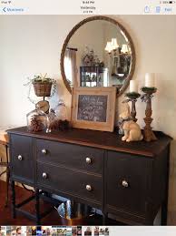 Painted Buffet With Rustoleum Chalked Paint After Shabby Furniture Furniture Inspiration Furniture Makeover