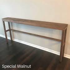 Long Narrow Console Table Long Narrow Sofa Table Skinny Etsy Narrow Console Table Narrow Sofa Table Living Room Update