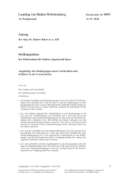 Dieses muster gilt, solange die verordnung des okr nach § 20 abs. Http Www Landtag Bw De Scr Initiativen Ini Check Asp Wp 16 Drs 8493