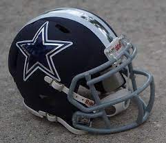 Dallas Cowboys Navy Matte Chrome Concept Football Mini Helmet Dallas Cowboys Dallas Cowboys Football Cowboys Helmet
