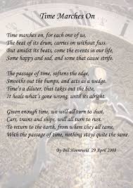 Time Marches On Spiritual Poetry