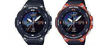 Features, sensors and android wear 2.0. Casio Pro Trek Wsd F20 Android Wear Smartwatch Now Available Slashgear