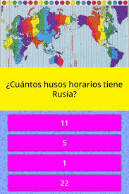 Los husos horarios o zonas horarias son cada una de las veinticuatro áreas en las que se divide la tierra. Cuantos Husos Horarios Tiene Rusia La Respuesta De Trivia