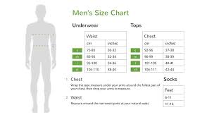 68 Explanatory Brief Size Chart For Men