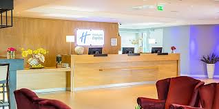 I took the bus from the airport and was relieved to find out; Holiday Inn Express Hotel Amsterdam Sloterdijk Station