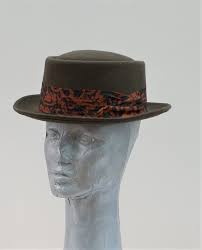 British woollen battle dress uniforms were also known. Gentlemans Khaki Felt Porkpie Hat By Hats2go
