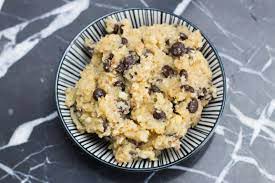 Cookie Dough Das Ist Roher Keksteig Zum Loffeln Meine Version Des Cookie Dough Aus Basis Von Cashews Ist Ges Keksteig Cookie Dough Rezept Cookie Dough Vegan