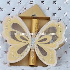 Adobe spark makes it easy to design and create a wedding invitation exactly how you want it to look. 2018 New Design Gold Roll Butterfly Wedding Invitation Card Buy Gold Wedding Card Butterfly Wedding Invitation Cards Invitations Card Product On Alibaba Com