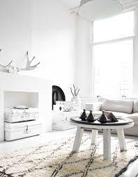 Parcourez 451 photos et sauvegardez vos idées déco et d'aménagement. Le Noir Blanc S Invite Au Salon Elle Decoration