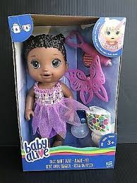 Baby Alive Face Paint Fairy African American 12 Doll With Accessories New O Baby Alive Baby Alive Magical Scoops Baby Doll Set