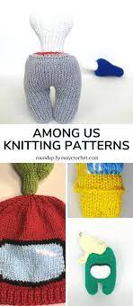 Knit An Among Us Crewmate With These Knitting Patterns Knitting Patterns Knitting Diy Knitting