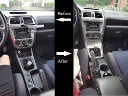 Figured You All Would Appreciate This The 2002 Wrx Center Console Swap More Details In Comments Subaru Wrx Subaru Wagon 2002 Subaru Wrx